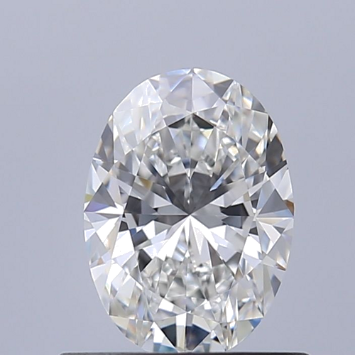 0.61 carat F-VVS1 Natūralus Oval Deimantas (1)