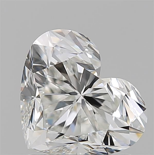 1.5 carat H-VVS1 Natūralus Heart Deimantas (1)
