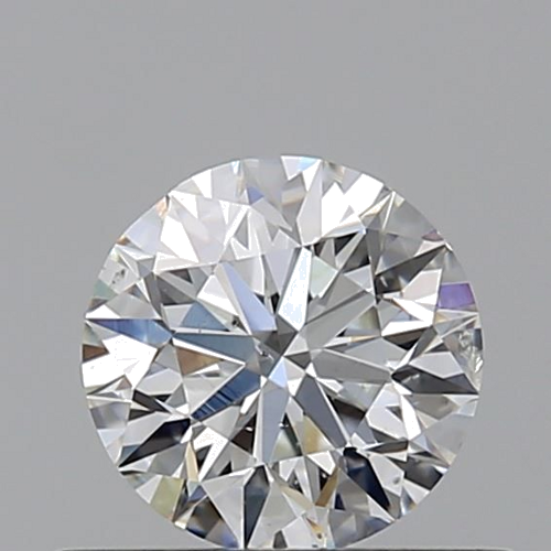 0.5 carat G-SI2 Excellent cut Natūralus Round Deimantas (1)