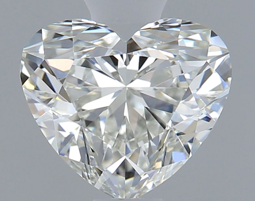 0.6 carat I-VVS1 Natūralus Heart Deimantas (1)