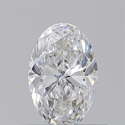 0.53 carat E-VVS2 Natūralus Oval Deimantas (1)