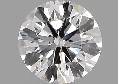 0.9 carat F-SI1 Very Good cut Natūralus Round Deimantas (1)