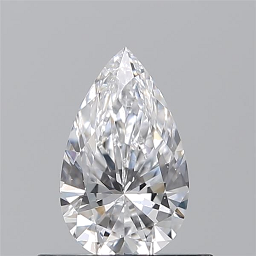0.5 carat D-VS2 Natūralus Pear Deimantas (1)
