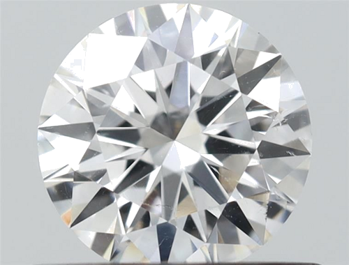 0.5 carat F-SI1 Excellent cut Natūralus Round Deimantas (1)
