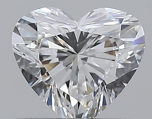 0.41 carat E-VVS1 Natūralus Heart Deimantas (1)