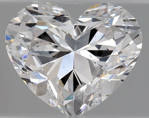 0.64 carat D-SI1 Natūralus Heart Deimantas (1)