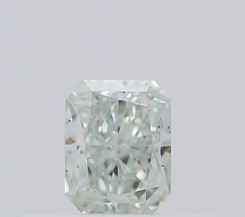 0.31 carat Fancy Light Green-VS1 Natūralus Radiant Deimantas (1)