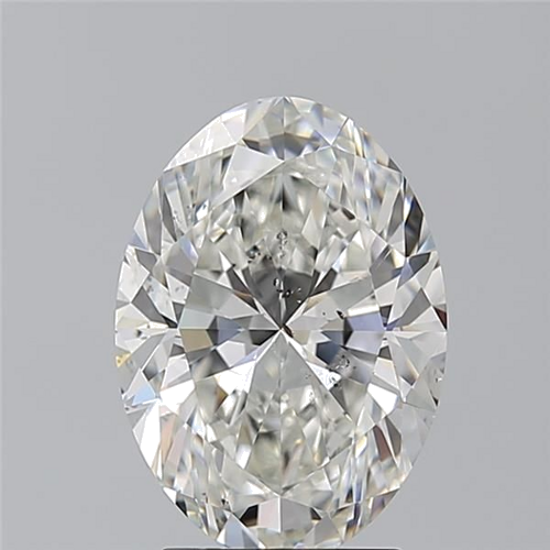 3.06 carat G-SI2 Natūralus Oval Deimantas (1)