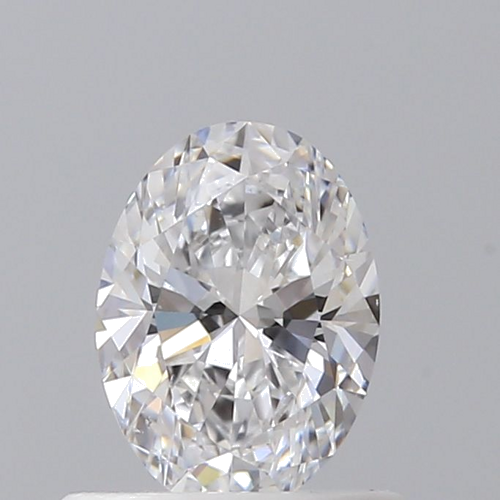 0.5 carat D-SI1 Natūralus Oval Deimantas (1)