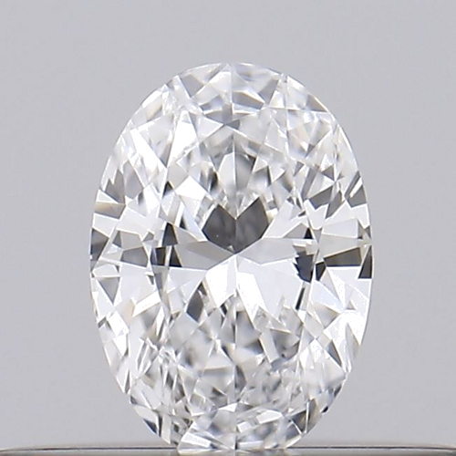 0.19 carat D-VVS1 Natūralus Oval Deimantas (1)