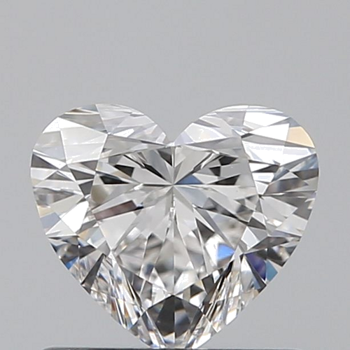 0.63 carat F-VS1 Natūralus Heart Deimantas (1)