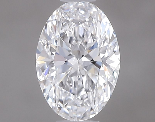 0.55 carat D-VVS1 Natūralus Oval Deimantas (1)
