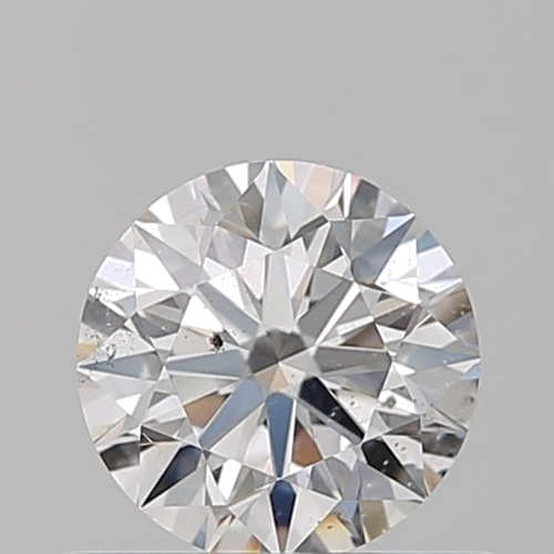 0.57 carat G-SI2 Excellent cut Natūralus Round Deimantas (1)