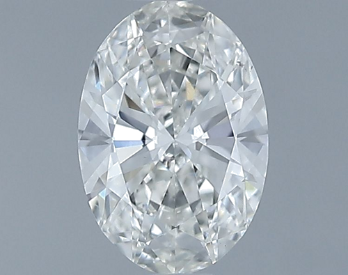 0.5 carat I-VS2 Natūralus Oval Deimantas (1)