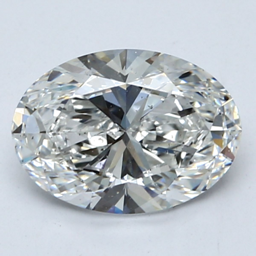 2.01 carat E-SI2 Natūralus Oval Deimantas (1)