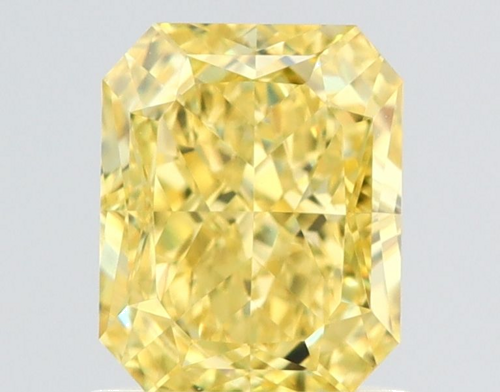 1.17 carat Fancy Intense Yellow-VVS1 Natūralus Radiant Deimantas (1)
