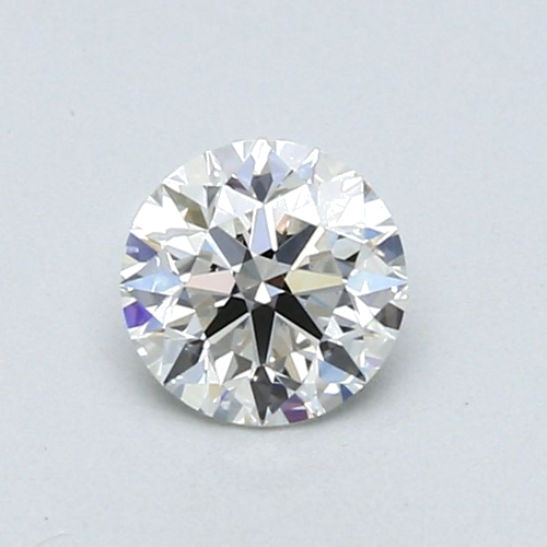 0.51 carat I-VVS2 Excellent cut Natūralus Round Deimantas (1)