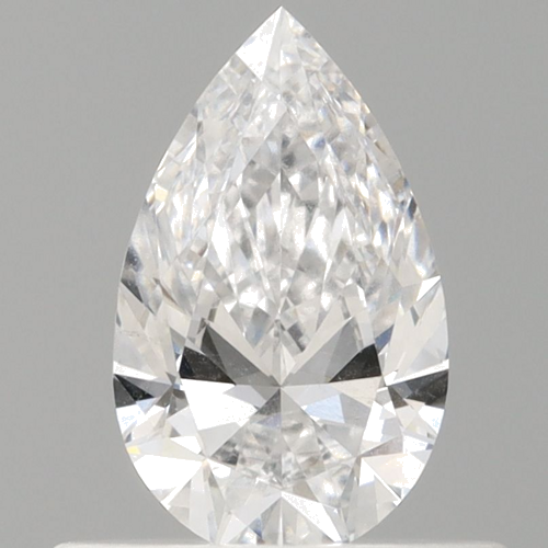 0.5 carat D-SI2 Natūralus Pear Deimantas (1)