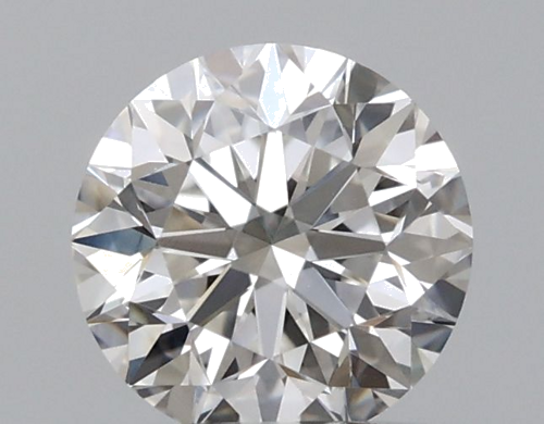 0.51 carat F-VVS2 Very Good cut Natūralus Round Deimantas (1)