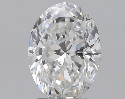 1.7 carat D-VS2 Natūralus Oval Deimantas (1)