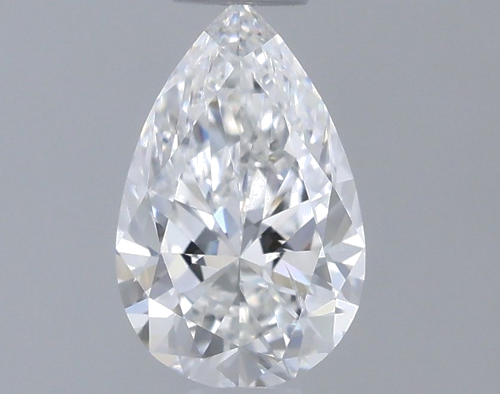 0.5 carat G-SI1 Natūralus Pear Deimantas (1)