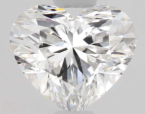 0.67 carat D-SI1 Natūralus Heart Deimantas (1)
