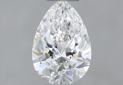 0.26 carat F-VVS1 Natūralus Pear Deimantas (1)