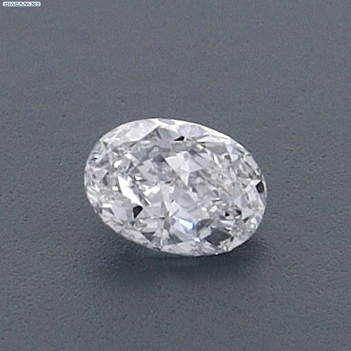 0.31 carat E-VS2 Natūralus Oval Deimantas (1)
