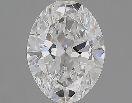 0.5 carat D-VVS2 Natūralus Oval Deimantas (1)
