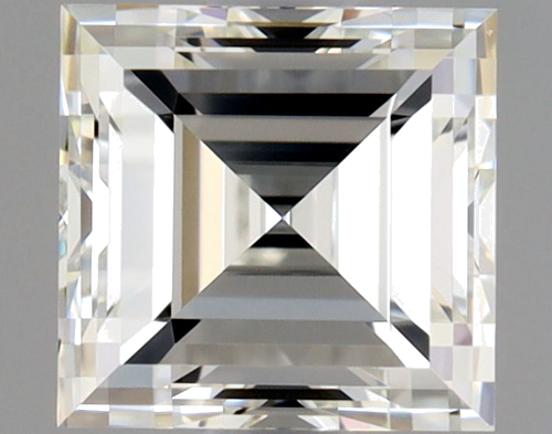 0.51 carat I-VVS1 Natūralus Square Radiant Deimantas (1)