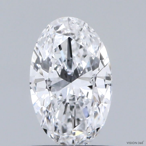 0.7 carat D-SI2 Natūralus Oval Deimantas (1)