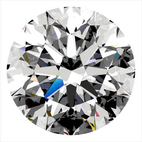 0.3 carat E-VS1 Excellent cut Natūralus Round Deimantas (1)