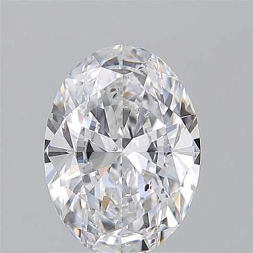 1.2 carat D-SI2 Natūralus Oval Deimantas (1)