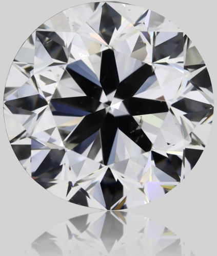 2.0 carat I-SI1 Very Good cut Natūralus Round Deimantas (1)