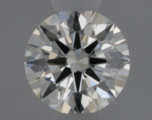 0.35 carat K-VVS2 Excellent cut Natūralus Round Deimantas (1)