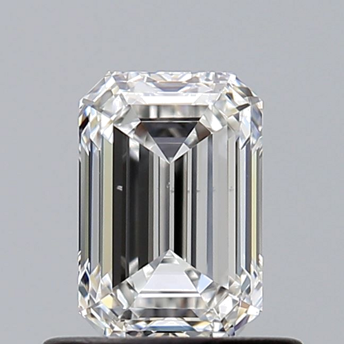 0.74 carat F-SI1 Natūralus Emerald Deimantas (1)
