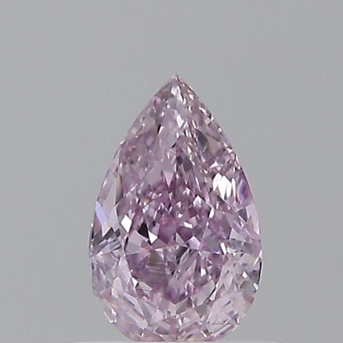 0.42 carat Fancy Intense Pinkish Purple-VS1 Natūralus Pear Deimantas (1)