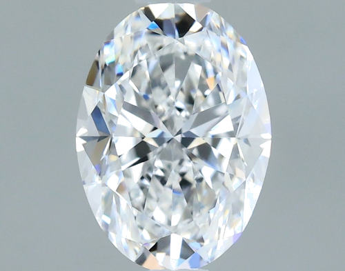 0.77 carat D-VVS1 Natūralus Oval Deimantas (1)