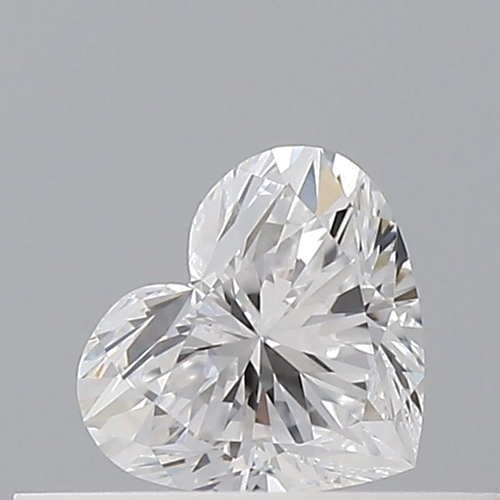 0.3 carat D-IF Natūralus Heart Deimantas (1)