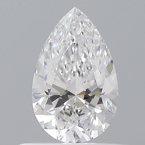 0.51 carat D-VVS1 Natūralus Pear Deimantas (1)