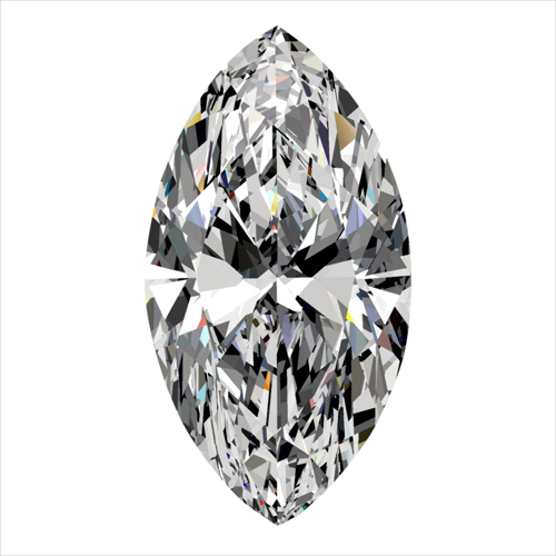 0.31 carat F-VVS1 Natūralus Marquise Deimantas (1)