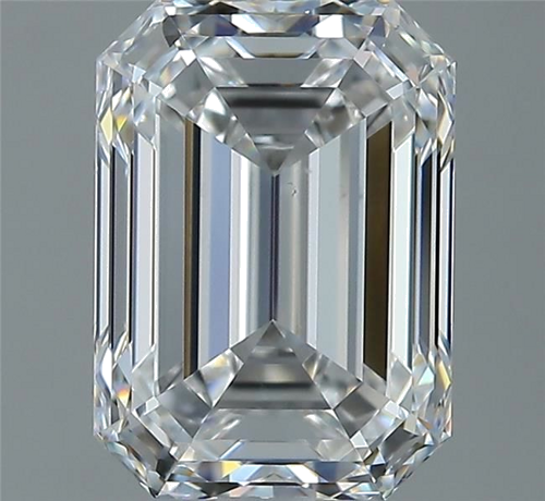 2.8 carat F-VS2 Natūralus Emerald Deimantas (1)