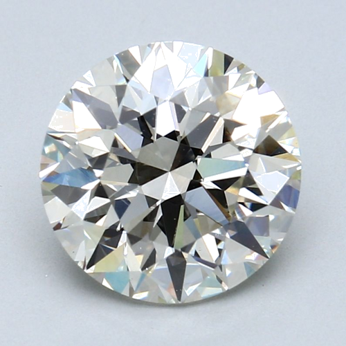 3.11 carat K-VS2 Very Good cut Natūralus Round Deimantas (1)