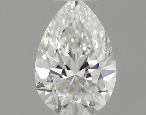 0.24 carat F-VVS2 Natūralus Pear Deimantas (1)