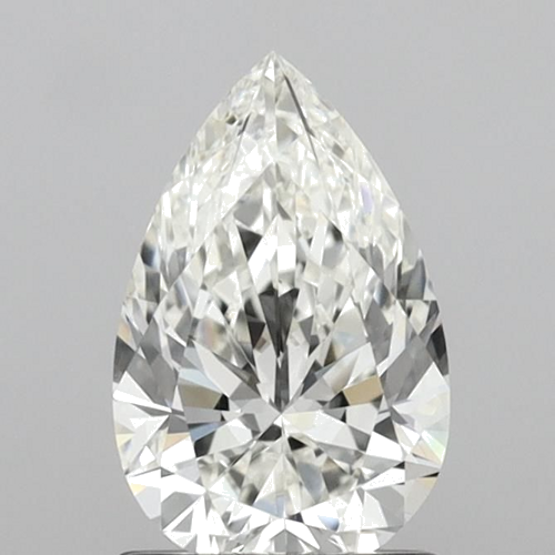 1.03 carat I-IF Natūralus Pear Deimantas (1)