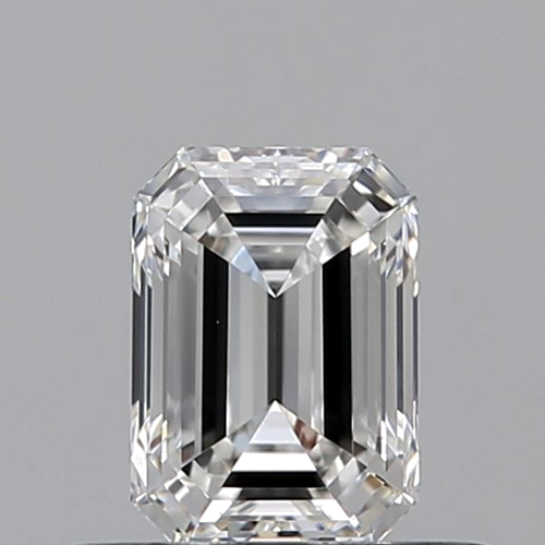 0.51 carat F-VVS1 Natūralus Emerald Deimantas (1)