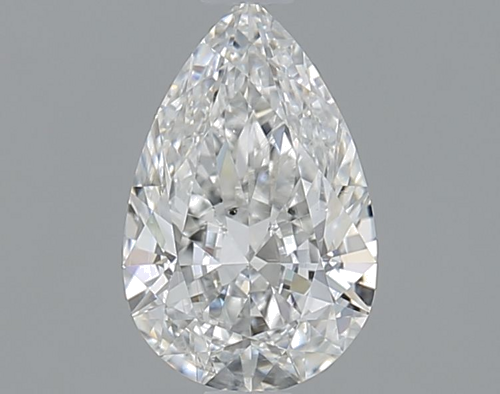 1.01 carat F-SI2 Natūralus Pear Deimantas (1)