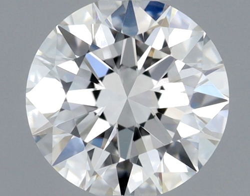 0.33 carat F-VVS1 Excellent cut Natūralus Round Deimantas (1)