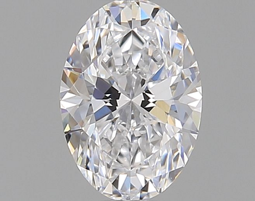 0.32 carat D-VVS2 Natūralus Oval Deimantas (1)