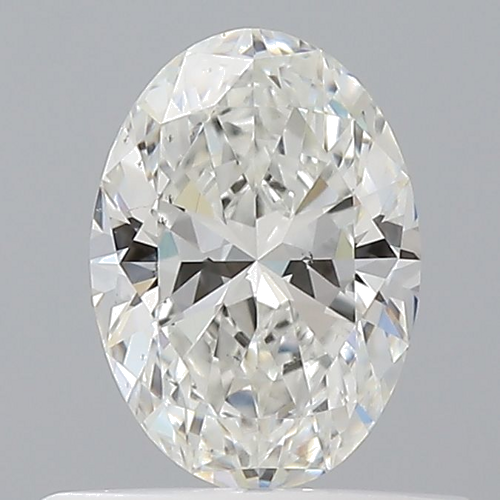 0.51 carat G-SI1 Natūralus Oval Deimantas (1)